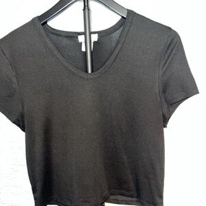 Women's Olivia Rae Black Crop Top